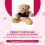 Teddy Weighted Door Stop Soft Fabric Decorative 5