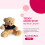 Teddy Weighted Door Stop Soft Fabric Decorative 7
