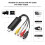 Black Portable USB 2.0 Video Capture Card for Windows/Linux, NTSC/PAL 8