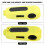 Universal Motorcycle Handlebar Lock with Brake & Throttle Security Yellow 4
