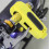 Universal Motorcycle Handlebar Lock with Brake & Throttle Security Yellow 6