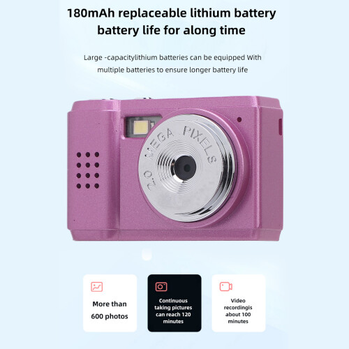 Retro 1080P 2MP 160 Type-C 200 mAh farbiges Display 2