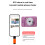 Retro 1080P 2MP 160 Type-C 200 mAh farbiges Display 7