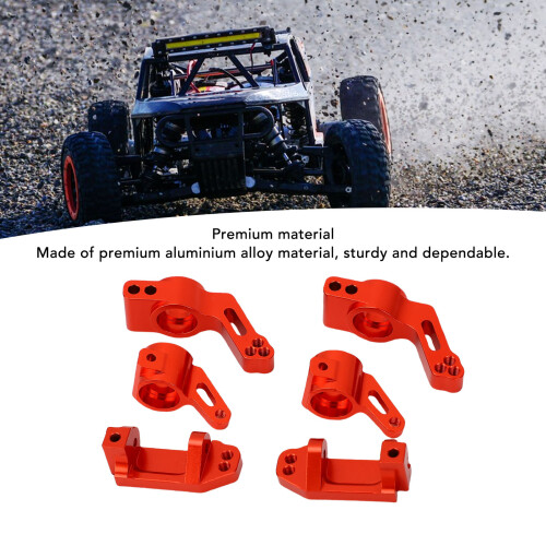 Rot 1/10 Aluminiumlegierung Front-Cup-Kit Slash 2WD 2
