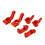 Rot 1/10 Aluminiumlegierung Front-Cup-Kit Slash 2WD 14