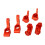 Rot 1/10 Aluminiumlegierung Front-Cup-Kit Slash 2WD 11