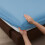 (Super King, Light Blue) 25cm Deep Brushed Microfiber Fitted Bed Sheet- 200TC Elastic Stretchable Hotel Quality Durable Fitted Sheets 3
