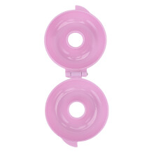 Pink Donut-Form Kuchen- und Cake-Pop-Schneider, 9x7,5 cm Backwerkzeug