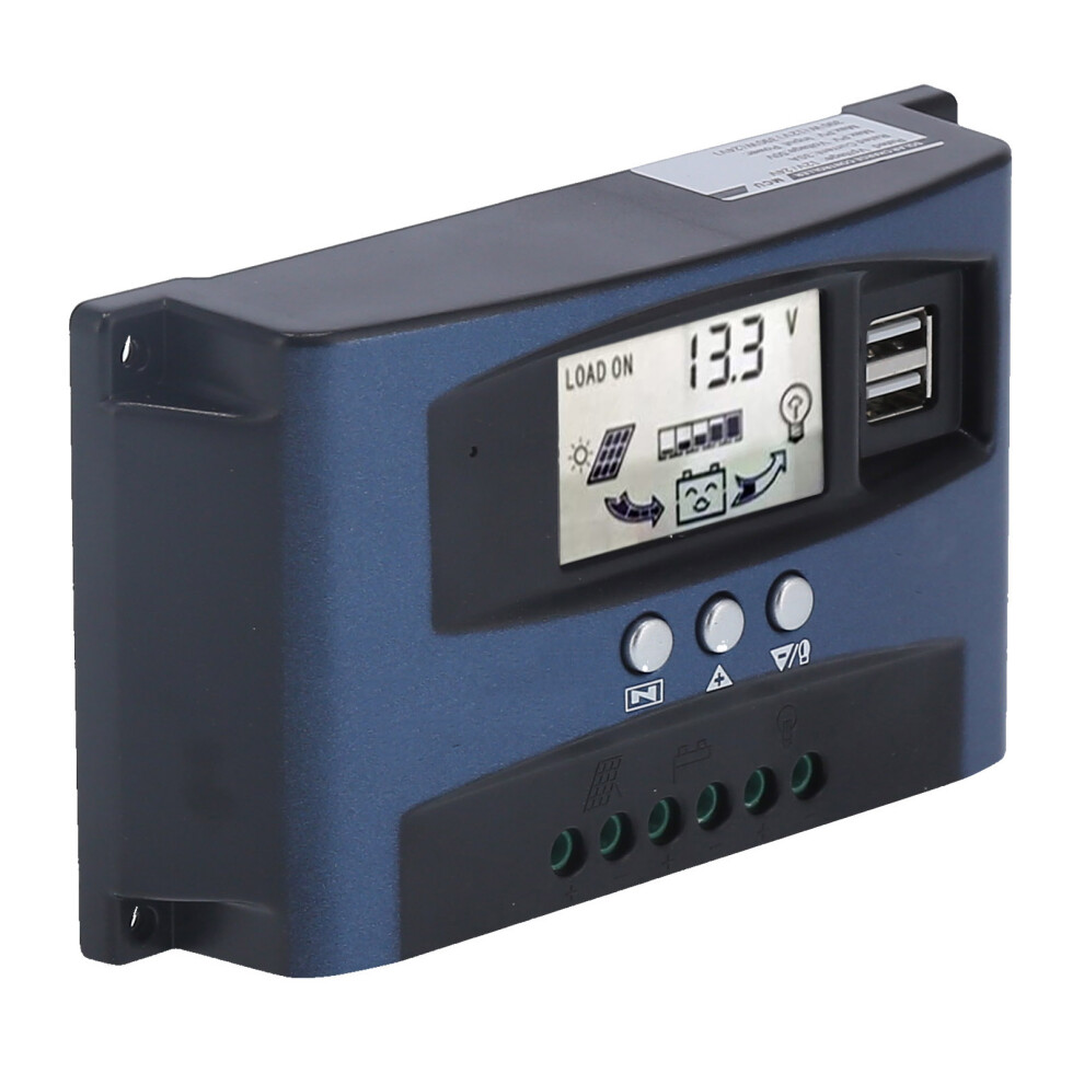 MPPT Solar Charge Controller 30A 12V 24V LCD