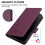 () Case For Infinix Note Edge Card Holder Wallet PU Leather FLIP COVER RFID Blocking 4