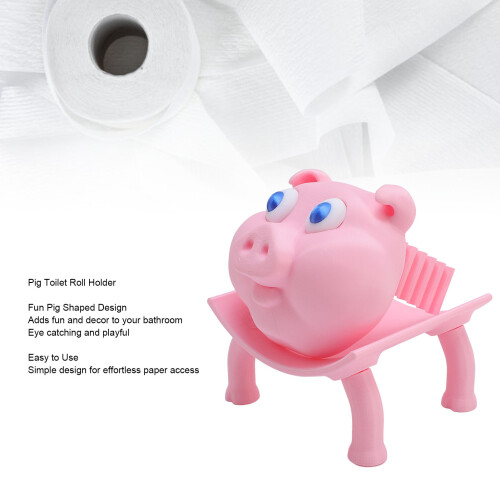 Pig Toilettenrollenhalter ABS – 1 Rolle Badständer 2