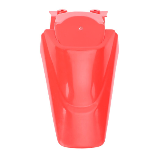 Durable Rear Mudguard Red for Off-Road Bikes 1
