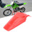 Durable Rear Mudguard Red for Off-Road Bikes 19