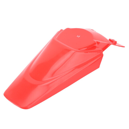 Durable Rear Mudguard Red for Off-Road Bikes 2