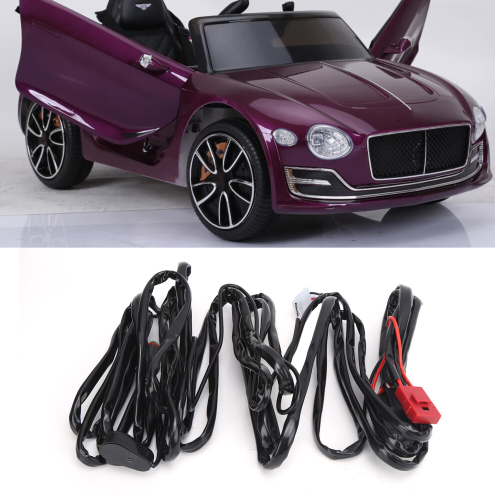 9.8Ft Led Spotlights Wiring Harness 12V 40A Universal Waterproof 7901391717238