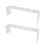 2 Stück transparenter 4-Slot-Weinstopper 25 x 7,5 x 5 cm 3