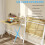 Folding Desk w/Shelf Foldable Desk w/Monitor Stand Home Office Desk, PC Table 5