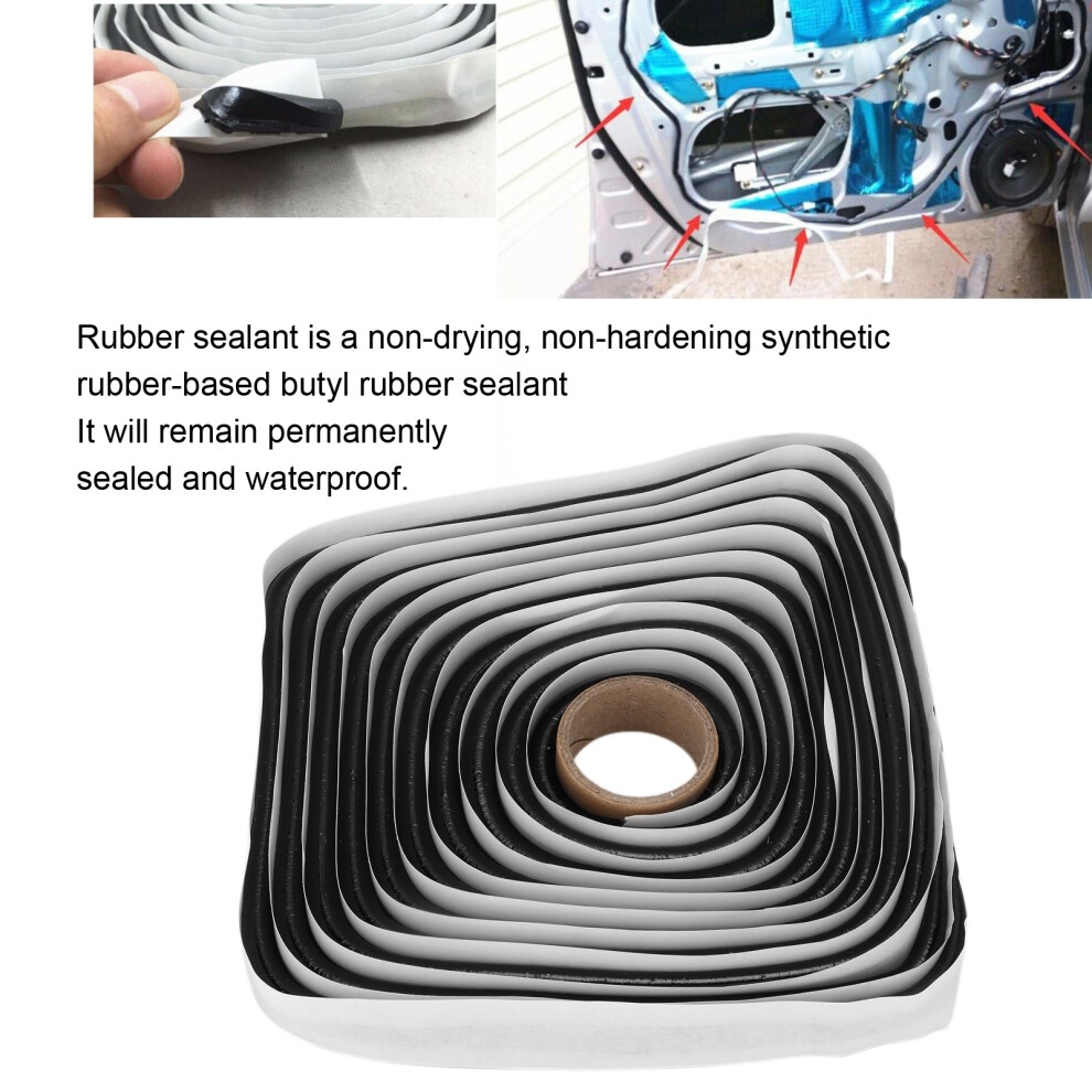 Butyl Seal Tape 4M Car Waterproof Black 7340572338235