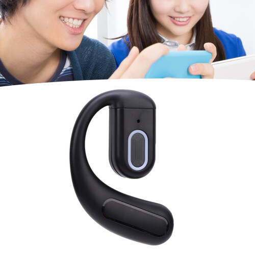 Bluetooth 5.4 Ein-Ohr 180mAh Schwarzer Ohrbügel 2