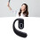 Bluetooth 5.4 Ein-Ohr 180mAh Schwarzer Ohrbügel 6