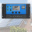 10A 12V/24V 2-Way PWM Solar Charge Controller, 13.3x6.8cm 14