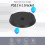 2-in-1 Vertical Stand for PS5 Game Console, ABS, Black 10
