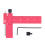 Equidistant Parallel Scriber Adjustable Carving Ruler, Red 2
