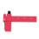 Equidistant Parallel Scriber Adjustable Carving Ruler, Red 14