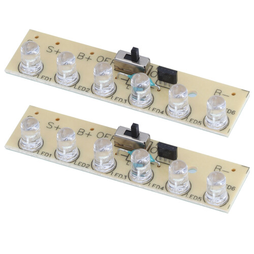 2 Stück RF1206 1.2V Solar-Lampen-Controller-Modul 1