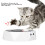 Interactive Cat Catch Mouse Toy, 26cm Plastic Spin Turntable 8
