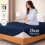 (Single, Navy Blue) 25cm Deep Brushed Microfiber Fitted Bed Sheet- 200TC Elastic Stretchable Hotel Quality Durable Fitted Sheets 1