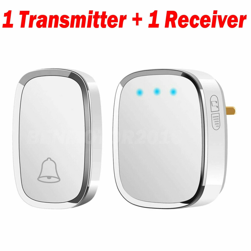Waterproof Wireless Doorbell 300M Range 36 Tunes 14430459