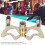 Copper Short Bridge Head for Billiard Cue Rest, Pool Accessory 12