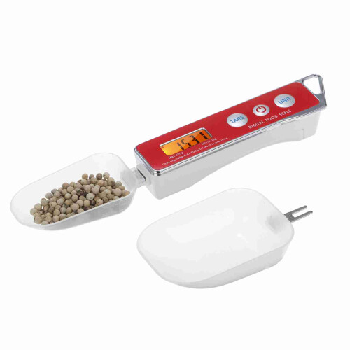 Digital Spoon Scale 0.05g-500g, 2 Spoons, Multi-Unit, Black or White 2