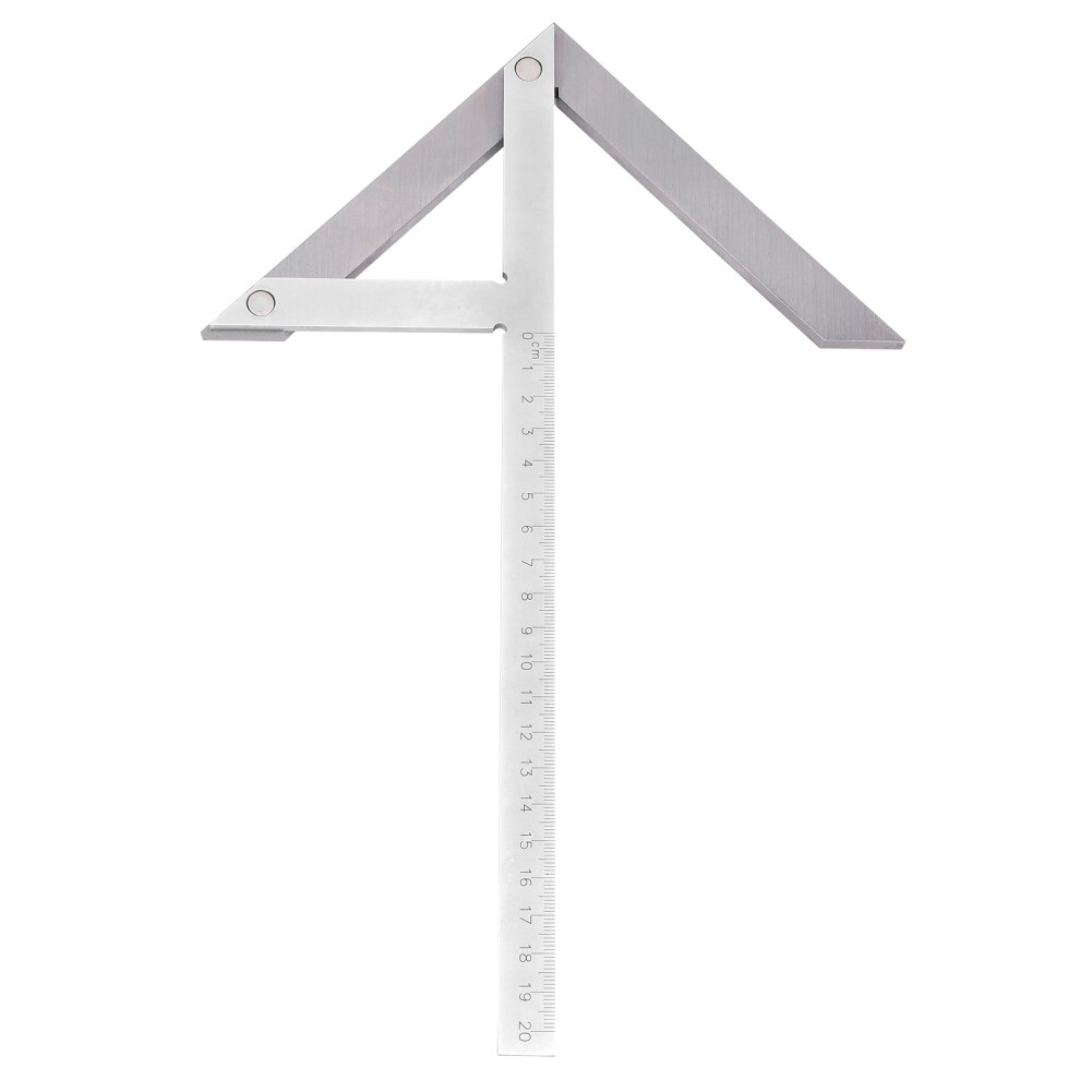 Woodworking Ruler with Centre Dot Marker