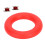 Bright Red Rubber Bobbin Holder for Sewing Machine, 133mm Diameter 15
