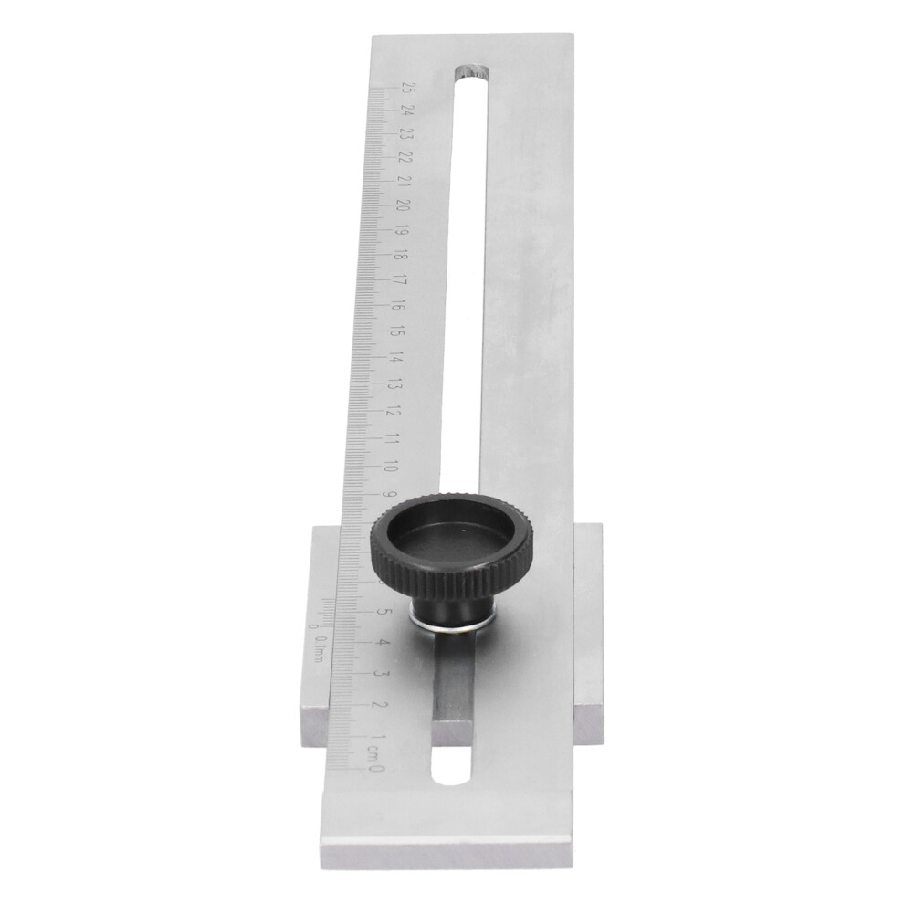 Woodworking Scribe & Line Gauge 0.250Mm Crossedout Ruler For Carpentry 7891359683166