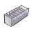 Foldable Mesh Underwear & Sock Organizer 6/7/11 Grid Storage Box 3