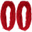 2Rolls Red Decorative Handmade Rope DIY Craft and Sewing 2