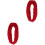 2Rolls Red Decorative Handmade Rope DIY Craft and Sewing 3