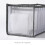 Foldable Mesh Underwear & Sock Organizer 6/7/11 Grid Storage Box 12