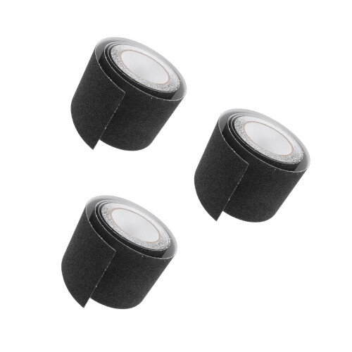 3Rolls Black Traffic Tape with Realistic Design for Model Train Scenes 1
