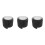 3Rolls Black Traffic Tape with Realistic Design for Model Train Scenes 3