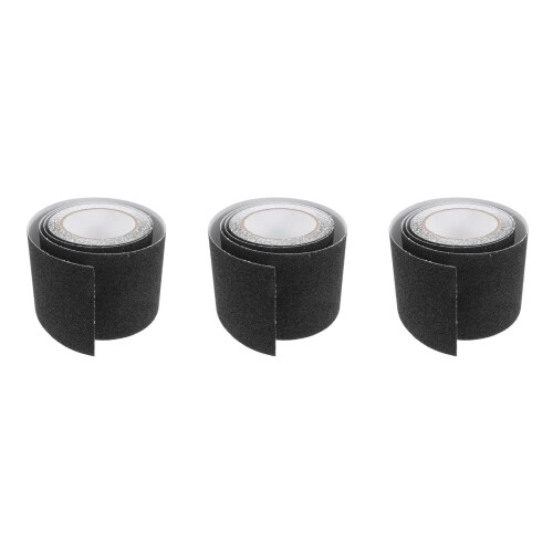 3Rolls Black Traffic Tape with Realistic Design for Model Train Scenes 2