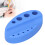 Silicone Tattoo Ink Container Blue Washable Reusable 15ml Microblading Rack 6