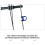 Aluminum Alloy D Loop Ring for Compound Bow Shooting Blue 5g 4