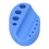 Silicone Tattoo Ink Container Blue Washable Reusable 15ml Microblading Rack 12