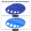 Silicone Tattoo Ink Container Blue Washable Reusable 15ml Microblading Rack 8