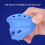 Silicone Tattoo Ink Container Blue Washable Reusable 15ml Microblading Rack 7