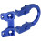 Aluminum Alloy D Loop Ring for Compound Bow Shooting Blue 5g 13